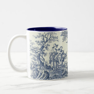 French Country Blue Pattern Mug