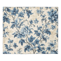French Country Blue Toile