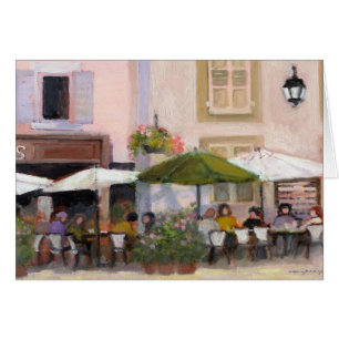 French Country Cafe Card