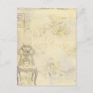 French Country Chair Postcard