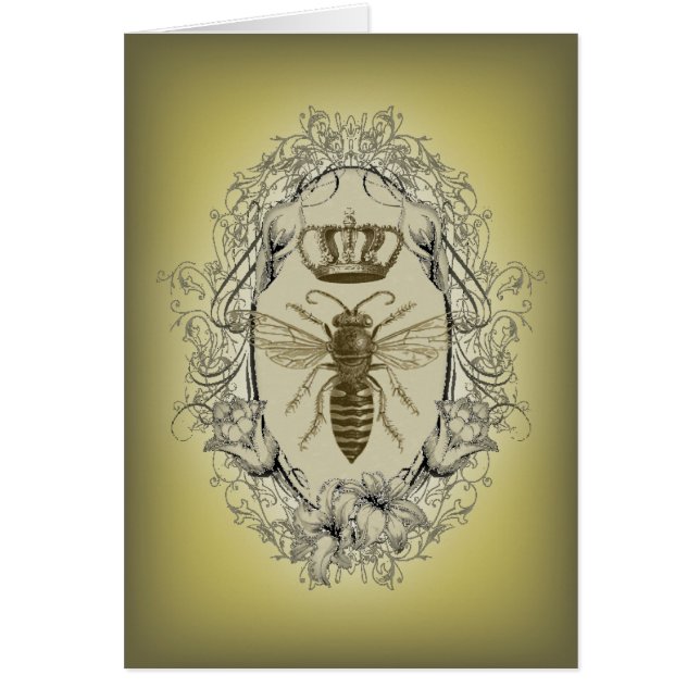 french country chic victorian crown queen bee (Front)
