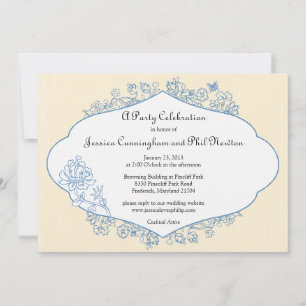 French Country Engagement or Shower Invitation