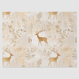 French Country Fawn Pattern Tissue Paper