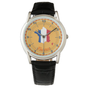 French country flag watch