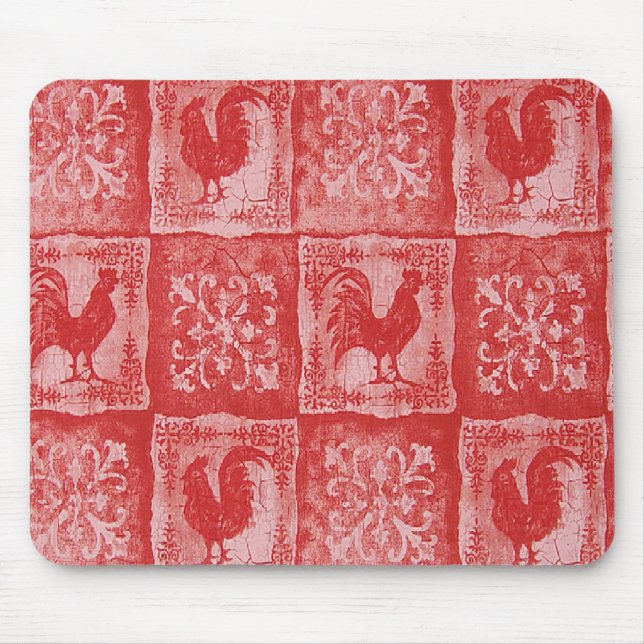 French Country Grannies Kitchen Tablecloth Mouse Mat (Front)