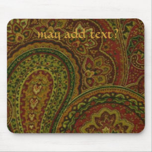 French Country Paisley Design Mousepad