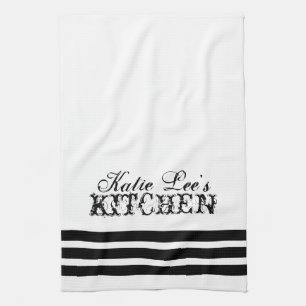 French Country Personalised Tea and Kitchen Towel