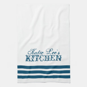 French Country Personalised Tea and Kitchen Towel