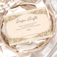French Country Rose Arch Diapper Raffle