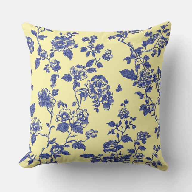 French Country Rose  Cushion (Front)