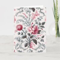 French Country Toile Fleurie Birthday