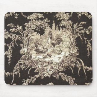French Country Toile Mouse Pad