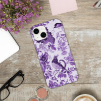 French Countryside Toile de Jouy Purple