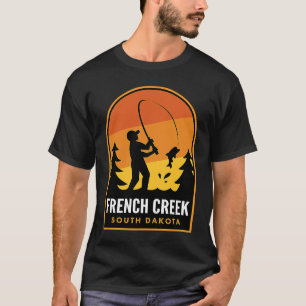 French Creek South Dakota Fishing T-Shirt