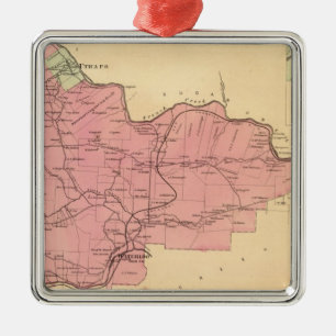 French Creek Township Metal Tree Decoration