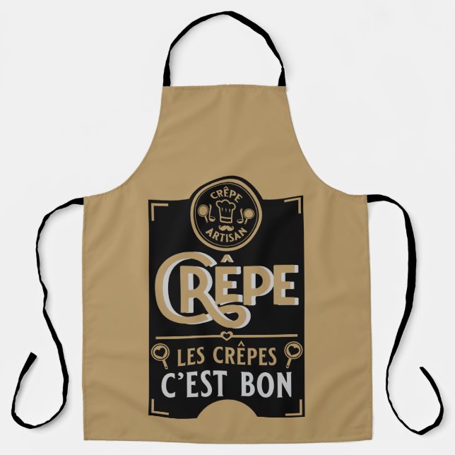 French Crepes Apron (Front)