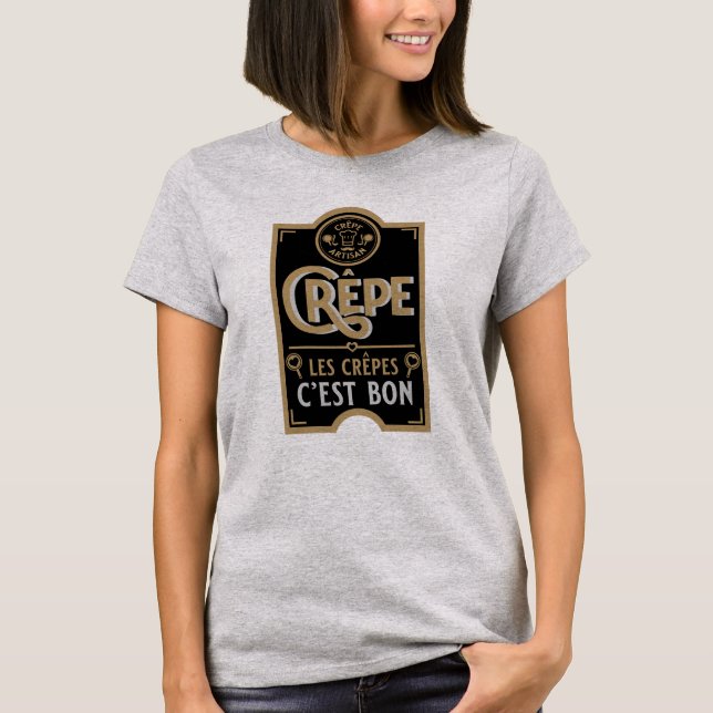 French Crepes T-Shirt (Front)