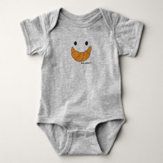 French Croissant Bon Appetit Baby Bodysuit