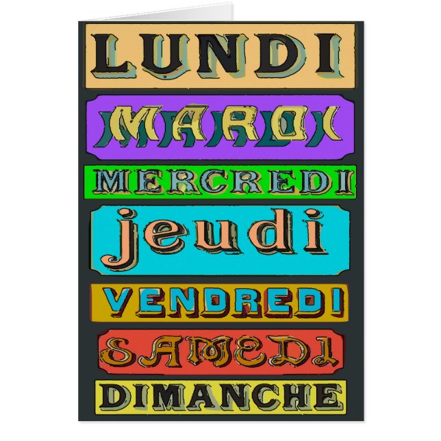 French Days (Front)