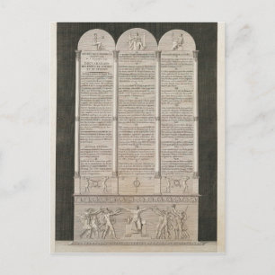 French Declaration of the Rights of Man Postcard