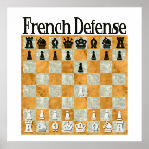 French Defence Poster