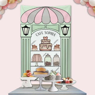 French dessert table backdrop  banner