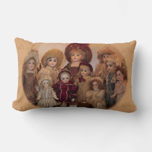 French Dolls and Friends Lumbar Cushion (Front)