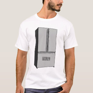 French door refrigerator cartoon illustration T-Shirt