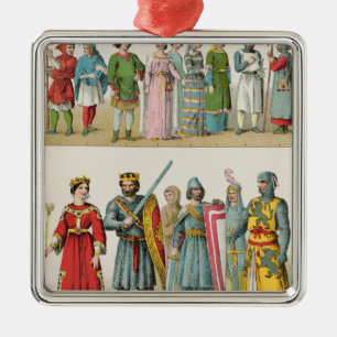 French Dress Metal Tree Decoration