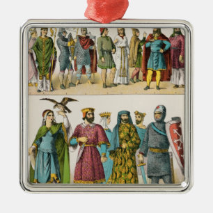 French Dress Metal Tree Decoration