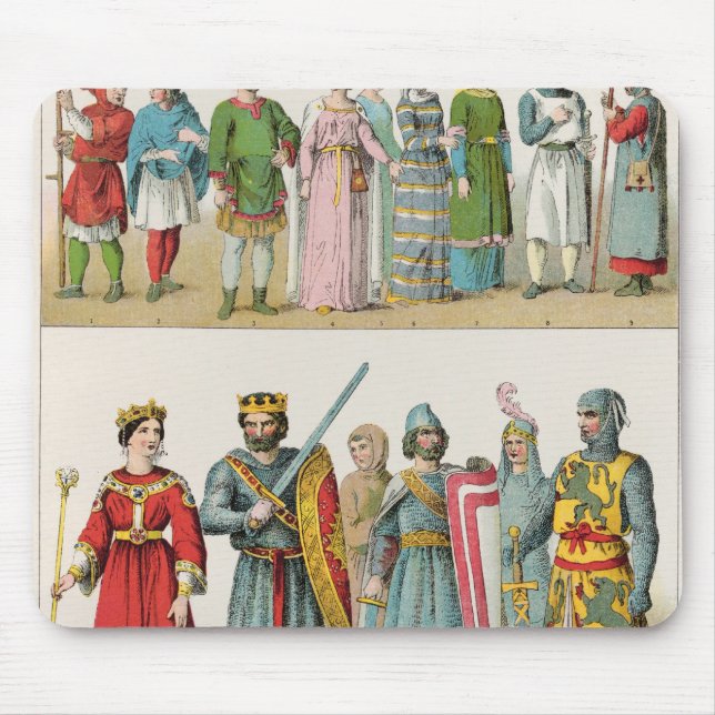 French Dress Mouse Mat (Front)