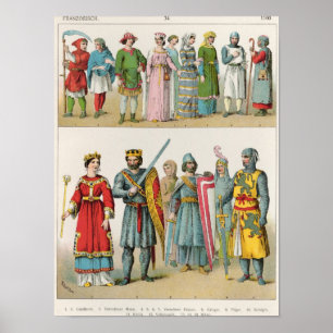 French Dress Poster