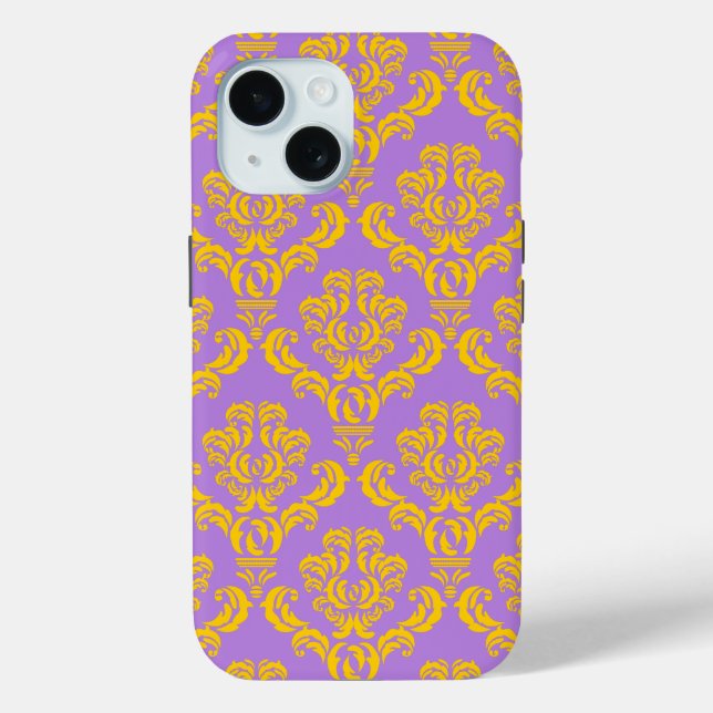 French Empire Damask Pattern #4 Case-Mate iPhone Case (Back)