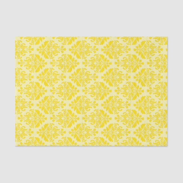French Empire Damask Pattern #8 Tissue Paper (Front)
