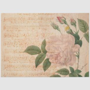 French Ephemera Tissue Paper