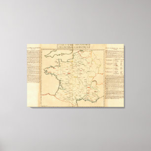 French Establishments Canvas Print