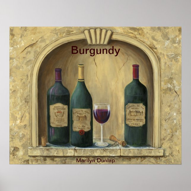 French Estate Wine Collection Poster (Front)