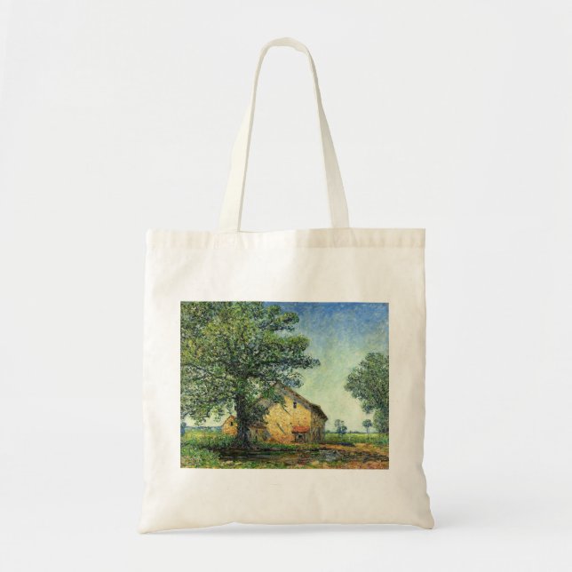 French Farm at La Petite Mare (by Francis Picabia) Tote Bag (Front)