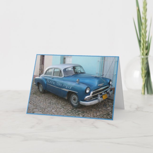 French Father's Day Card (Front)