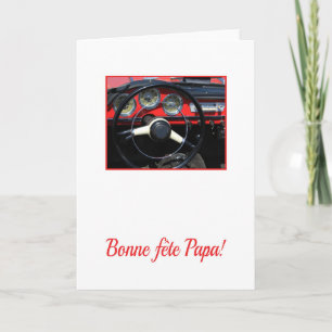 French Father's Day Card