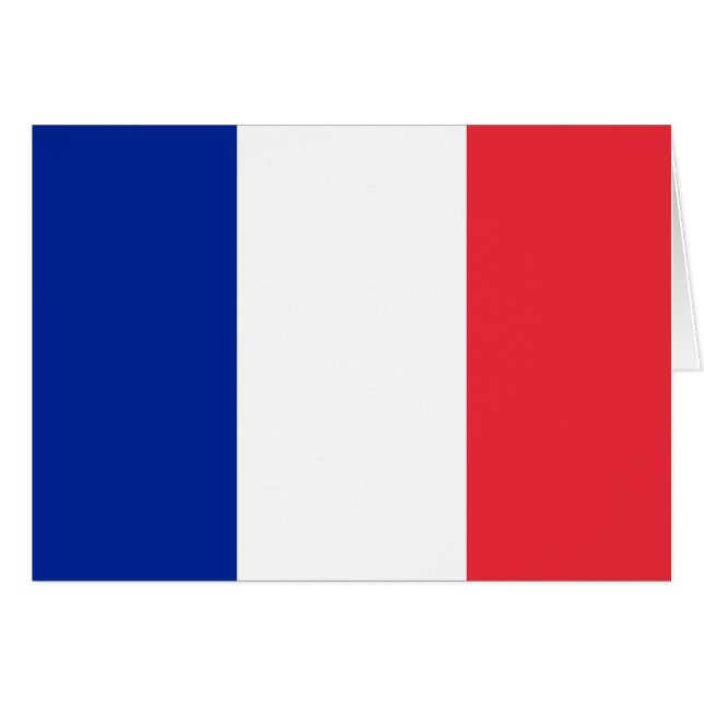 French Flag (Front Horizontal)