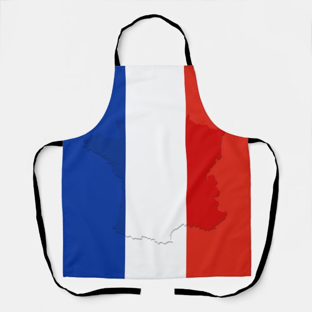 French flag apron (Front)