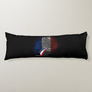 French flag body cushion