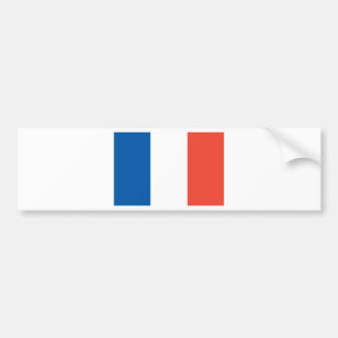 French flag bumper sticker