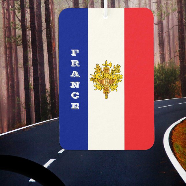 French Flag Car Air Freshener, France Car Air Freshener (Creator Uploaded)