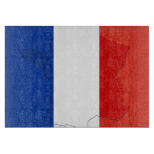 French flag cutting board