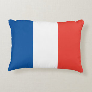 French Flag Decorative Cushion