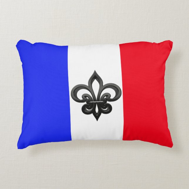 French flag decorative cushion (Front)