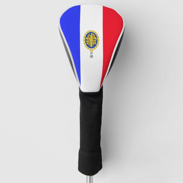 French flag-Emblem  Golf Head Cover (Front)
