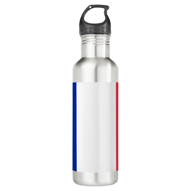 French Flag (France) 710 Ml Water Bottle (Front)